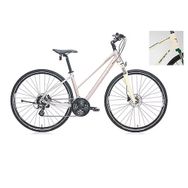 Carraro Sportive 226 Hd Disk Fren 24 Vites 28 Jant Bej Yeşil Kahve 41 Kadro Şehir Bisikleti