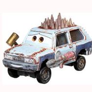 Cars DXV29-HKY42 Jeremy Tekli Karakter Araçlar