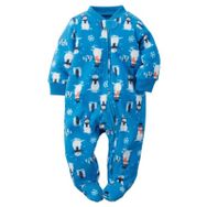 Carter's Mavi Erkek Bebek Polar Tulum