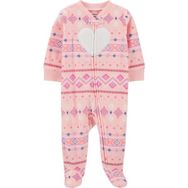 Carter's Pembe Yenidoğan Kız Bebek Polar Uyku Tulumu