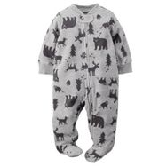 Carter's Polar Gri Erkek Bebek Tulum