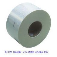 Carub Br2407603 Modacar Beyaz Petek Desenli Fosfor 10 Cm