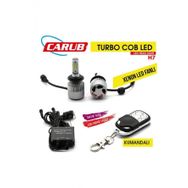 Carub H7 Kumandalı Turbo 12 V Fanlı Xenon Led