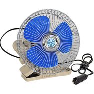 Carub Mandallı Döner Başlıklı Araç İçi Fan 12 Volt Oto Vantilatör