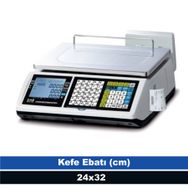 CAS CT-100B 15 kg 2 gr Fiş Yazıcılı Terazi