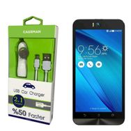 Case Man Asus ZenFone Selfie Data Kablosu+Araç Şarj Cihazı Adaptör