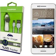 Case Man HTC Desire 728 Araç Şarj Cihazı Adaptör