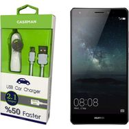 Case Man Huawei Mate S Araç Şarj Cihazı Adaptör