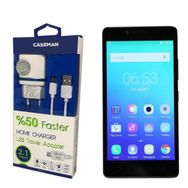 Case Man Lenovo A6000 Data Kablosu+Şarj Cihazı Seyahat Tipi Adaptör