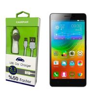 Case Man Lenovo A7000 Data Kablosu+Araç Şarj Cihazı Adaptör