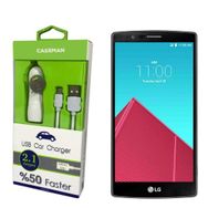 Case Man LG G4 Data Kablosu+Araç Şarj Cihazı Adaptör