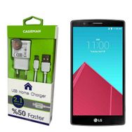 Case Man LG G4 Data Kablosu+Şarj Cihazı Ev Tipi Adaptör