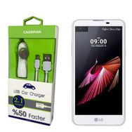 Case Man LG X Screen Data Kablosu+Araç Şarj Cihazı Adaptör