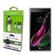 Case Man LG Zero Araç Şarj Cihazı Adaptörü + Data Kablosu