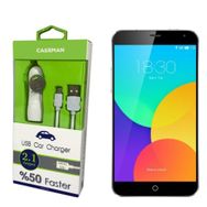 Case Man Meizu MX4 Pro Data Kablosu+Araç Şarj Cihazı Adaptör