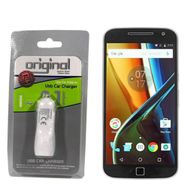 Case Man Motorola Moto G4 Plus Araç Şarj Cihazı Adaptör