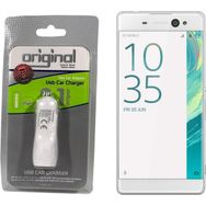 Case Man Sony Xperia XA Ultra Araç Şarj Cihazı Adaptör