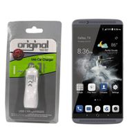 Case Man ZTE Axon 7 Araç Şarj Cihazı Adaptör