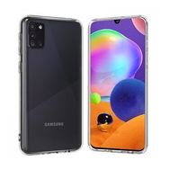 CaseStreet Samsung Galaxy A31 Ultra İnce Şeffaf Silikon Kılıf