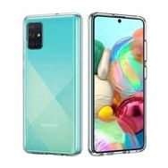 CaseStreet Samsung Galaxy A71 Ultra İnce Şeffaf Silikon Kılıf