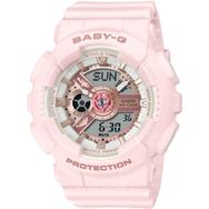 Casio BA-110AQ-4ADR Beyaz Silikon Kadın Kol Saati