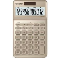 Casio JW-200SC-GD 12 Hane Altın Sarı Masa Üstü Hesap Makinesi