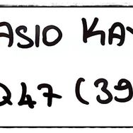 Casio Uyumlu AQ-47 Saat Kordonu