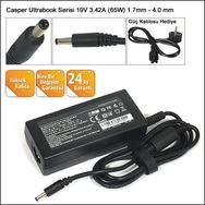 Casper Nirvana CBL.3227-4L00V CBL.3317-4L00V 19V 3.42A Uyumlu Laptop Adaptör