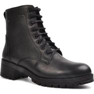 Castle Black 2680-1 Siyah Hakiki Deri Kadın Bot