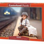 Castorland Orada Büyük Bir Dünya Var 500 Parça Puzzle
