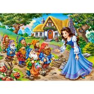 Castorland Pamuk Prenses ve Yedi Cüceler 120 Parça Puzzle
