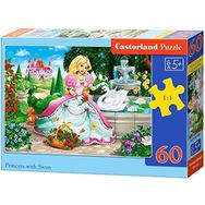 Castorland Prenses ve Beyaz Kuğu 60 Parça Puzzle