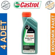 Castrol Brake Fluid Dot 4 500 ml 4'lü Fren Yağı