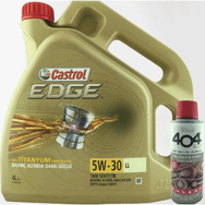 Castrol Edge Ll 5W-30 4 Litre Sentetik Motor Yağı + Yağlayıcı Sprey
