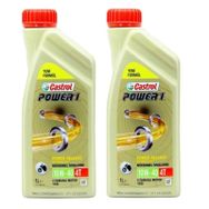 Castrol Power 1 4T 10W-40 1 Litre 2'li 4 Zamanlı Motosiklet Motor Yağı
