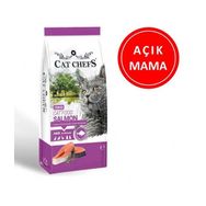 Cat Chefs 1 kg Kısırlaştırılmış Somonlu Açık Kedi Maması