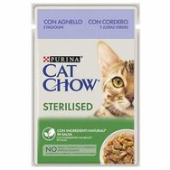 Cat Chow 12x85 gr Sterilised Pouch Kuzulu Kısırlaştırılmış Kedi Konservesi