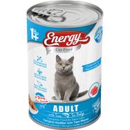 Cat Chow Food Energy Ton Balıklı Yetişkin Konserve Islak 400 gr Kedi Maması