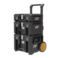 Cat DA41005 Hyper Stack Ağır Hizmet Tipi 3'lü Tekerlekli Kilitli Takım Çantası Seti