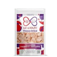 Cat Dog Fit 5x40 gr Freeze Dried Tavuk Göğsü Kedi Atıştırmalık Mama