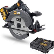 Cat DX53 18 Volt 4.0 Ah 185 mm Kömürsüz Profesyonel Daire Testere