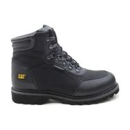 Cat GRİDİRON WP Siyah Deri Erkek Bot