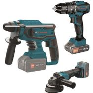Cat Power 4130 3 Makina 20 v Aküsüz Akülü Makina Seti Vidalama Kırıcı Delici Taşlama