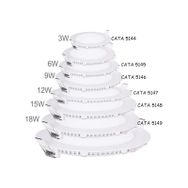 Cata 3W-6W-9W-12W-15W-18W Beyaz Alüminyum Slim Panel Led Armatürler