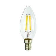 Cata 4w Flamanlı Şeffaf Buji Led Ampul 3200k Günışığı E14 Ct-4066g