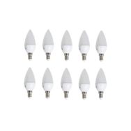 Cata - 7 Watt E14 Duylu Led Mum Ampul - Beyaz Işık - (10 Adet) CATACT4079-B10