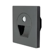 Cata CT-5170 1W Sensörlü 3200K Günışığı Işık Siyah Kasa Koridor Led Armatür