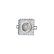 Cata Ct-6633 Gu-10 Duylu Leylak Led Çerçeveli Dekoratif Cam Spot