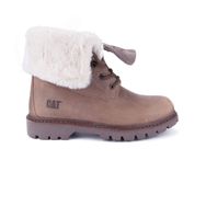 Caterpillar Utah Fur Kahverengi Kadın Bot
