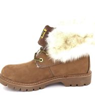 Caterpillar Utah Fur Sarı Nubuk Kadın Bot